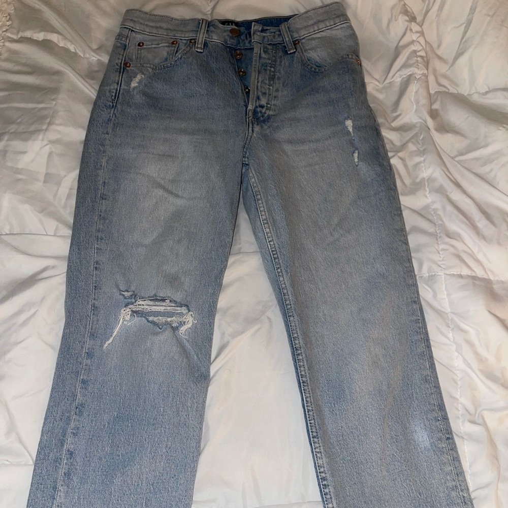 Gap Denim High Waisted Jeans -Light 2P l